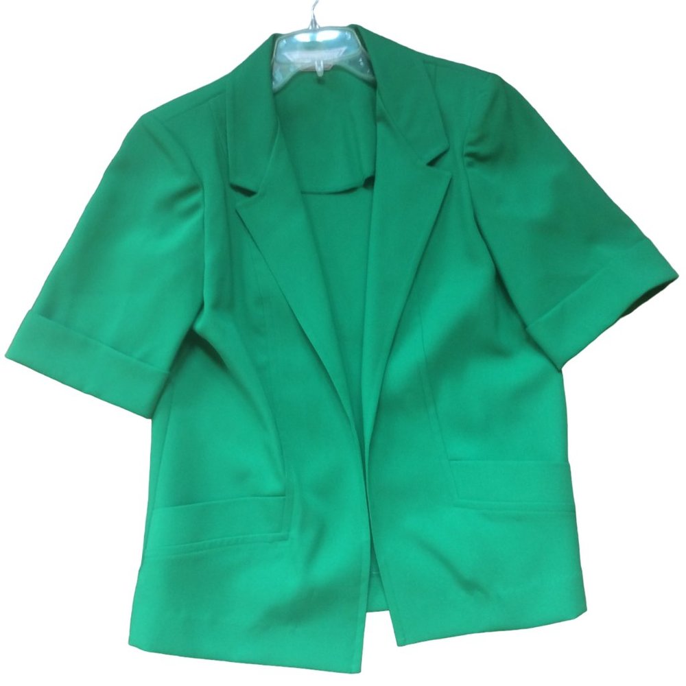 Donovan Galvani of Dallas Vintage Kelly Green 70s Made in USA Blazer Size 14